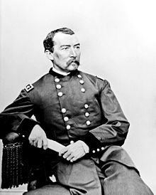 US General Phiip "LIttle Phil' Sheridan. He was Custer's biggest supporter. 