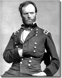 US General, William Tecumseh Sherman