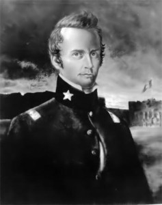 William Barrett Travis, Commander of the Alamo