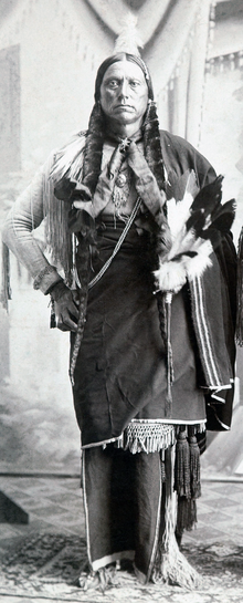 Quanah Parker, the son of Cynthia Ann Parker, who was kidnapped by the Comanche as a young girl. He was the last great Chief of the Comanche Indians.
